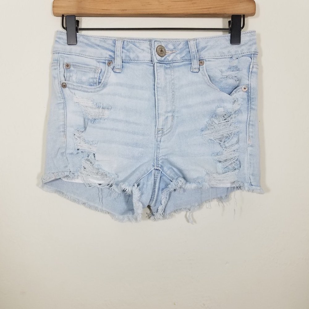 American Eagle Hi-Rise Shortie Next Level Stretch Size 4